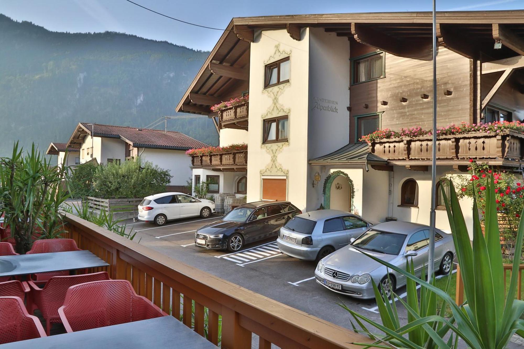 Gasthof Pension Alpenblick Radfeld Eksteriør bilde