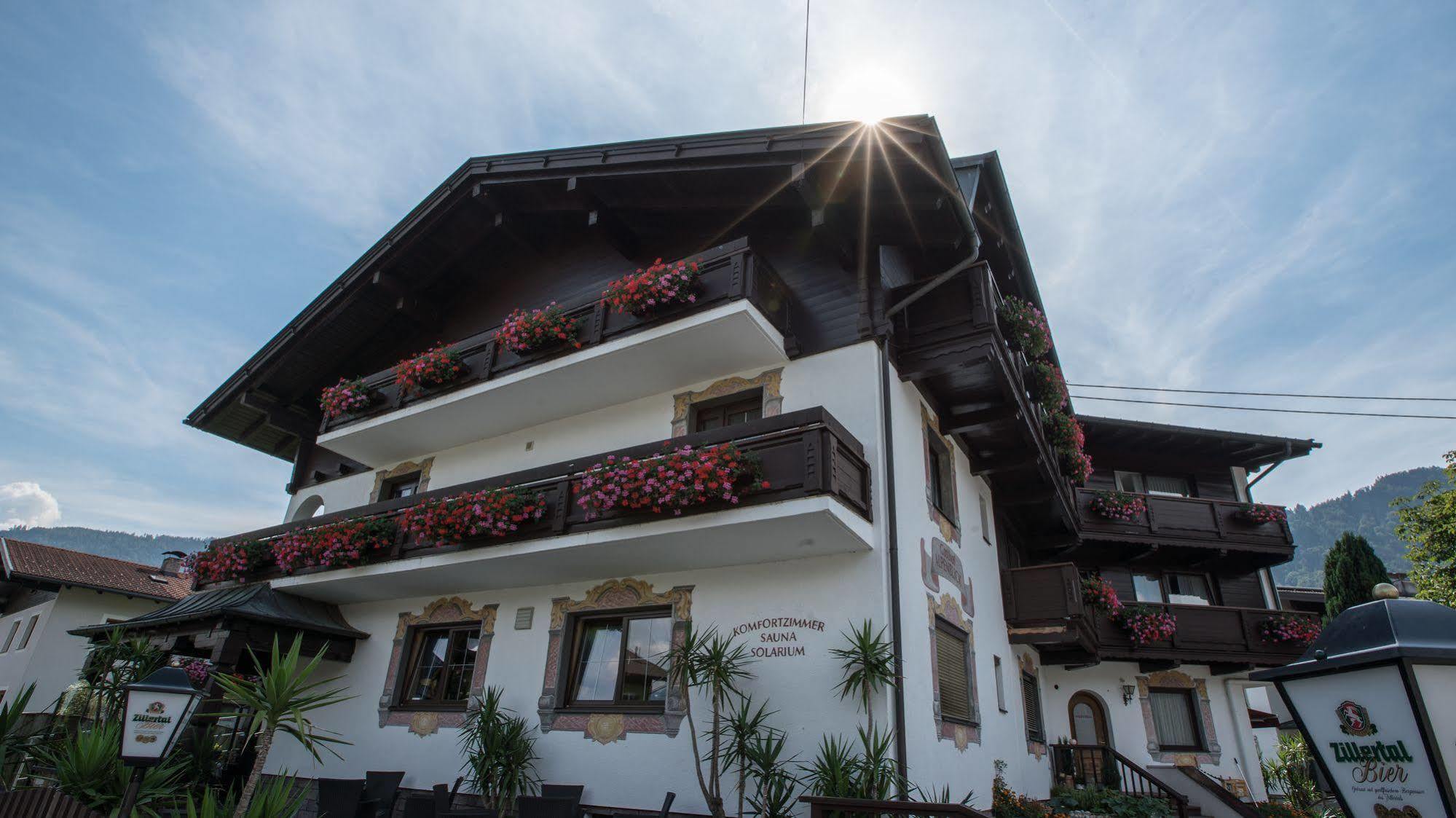 Gasthof Pension Alpenblick Radfeld Eksteriør bilde