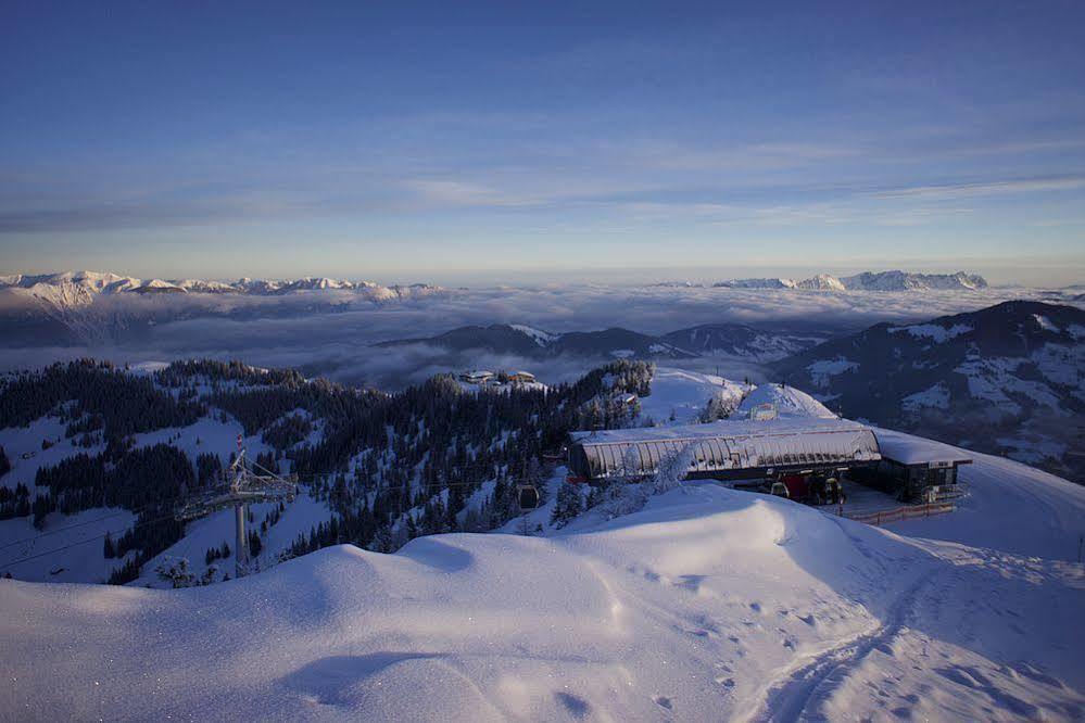 Gasthof Pension Alpenblick Radfeld Eksteriør bilde